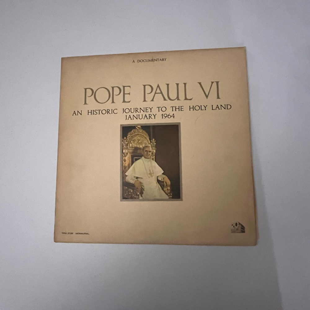 💜 Pope Paul VI Vinyl Album